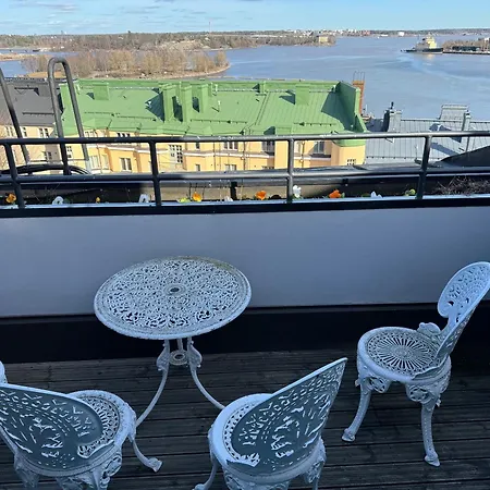 Kruununhaka - Crown Of Kruununhaka With Astonishing View Apartment